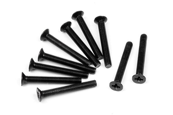 Flathead Screw M3X24Mm (10Pcs)