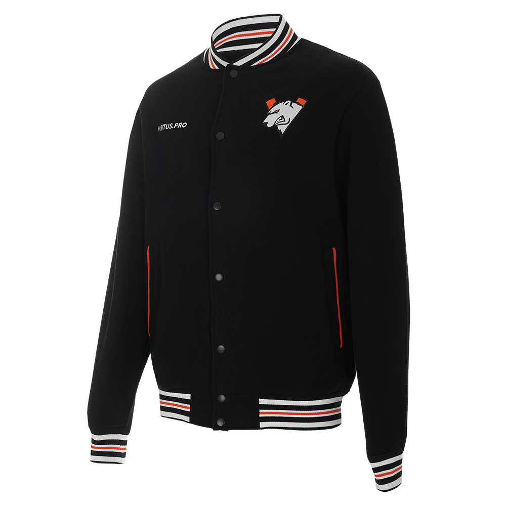 Virtus.pro College jacket black, 2XL