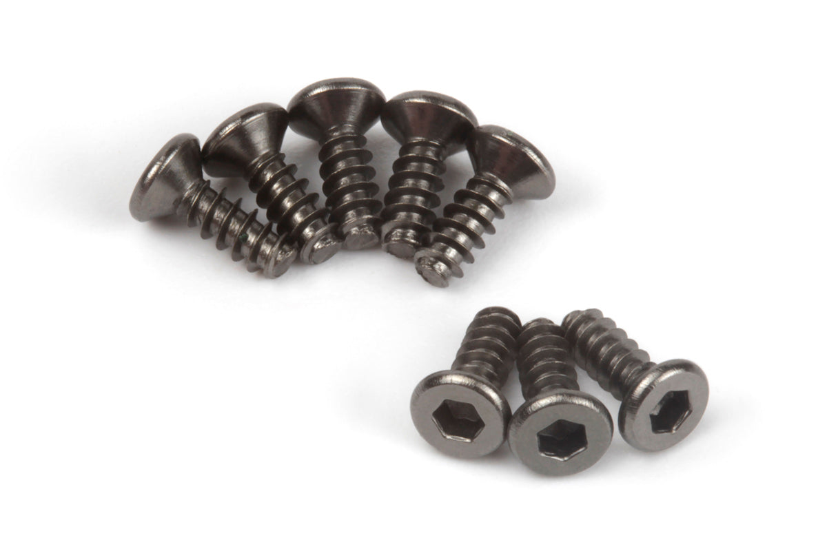 TP. Flat Head Screw M2.6x8mm (Hex/Socket/8pcs)