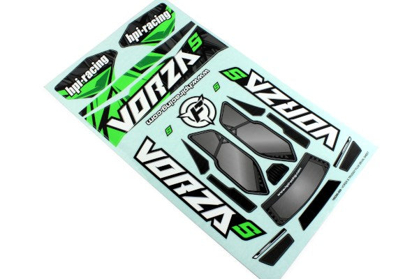 Vorza S Truggy Flux VB-2 Decal Sheet