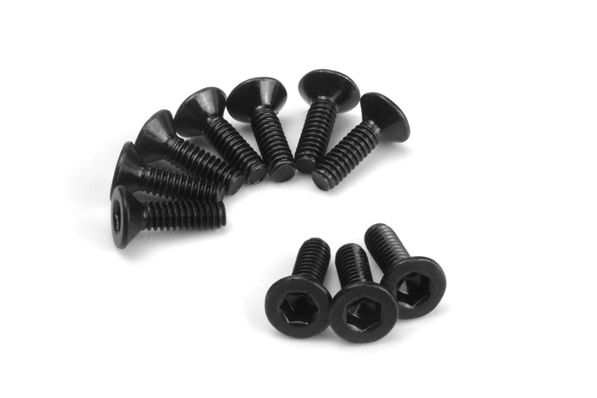 Flat Head Screw M1.7x6mm (Hex Socket/10pcs)