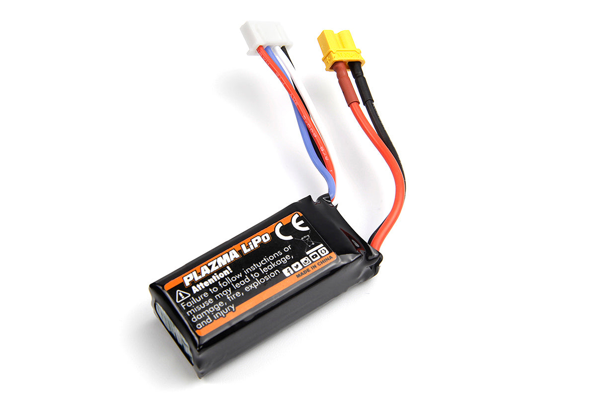 Plazma 11.1V 360mAh 10C LiPo Battery Pack