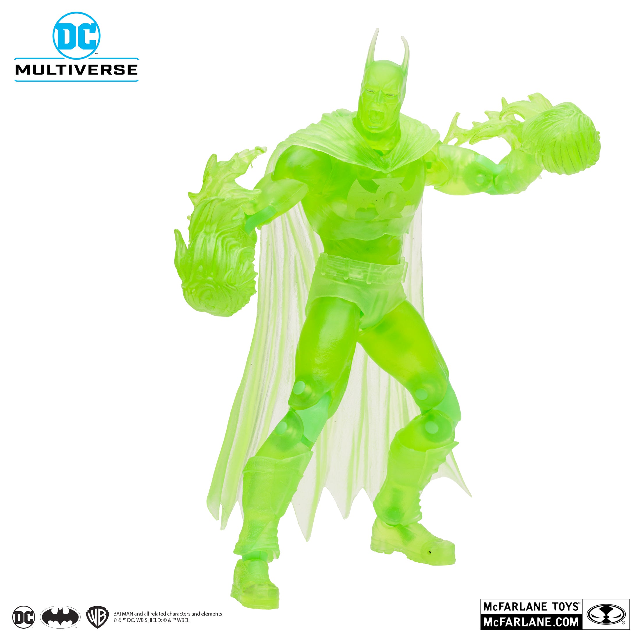 DC McFarlane Collector Edition Batman as Green Lantern Chase 22 Platinum Edition