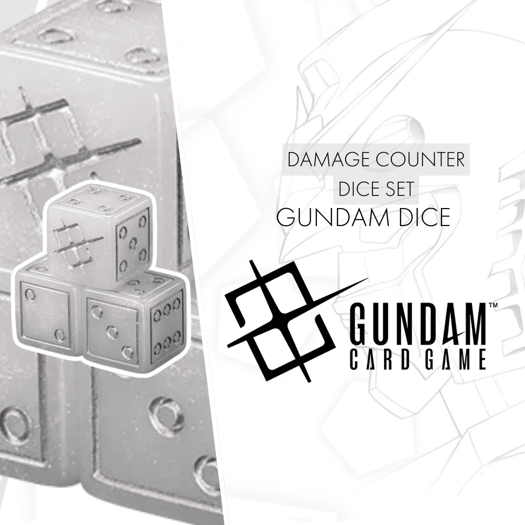 *PREORDER* Gundam Card Game Damage Counter Dice Set 01