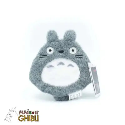 TOTORO SMILING GREY PURSE PLUSH