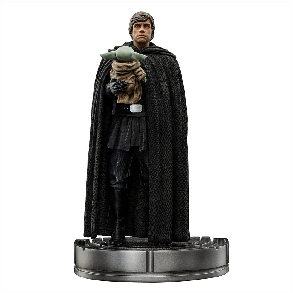 Iron Studios The Mandalorian - Luke Skywalker and Grogu Statue Art Scale 1/10