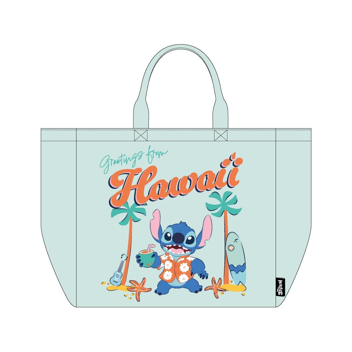 STITCH - Hawaii - XL Shopping Bag - 48x43x17cm