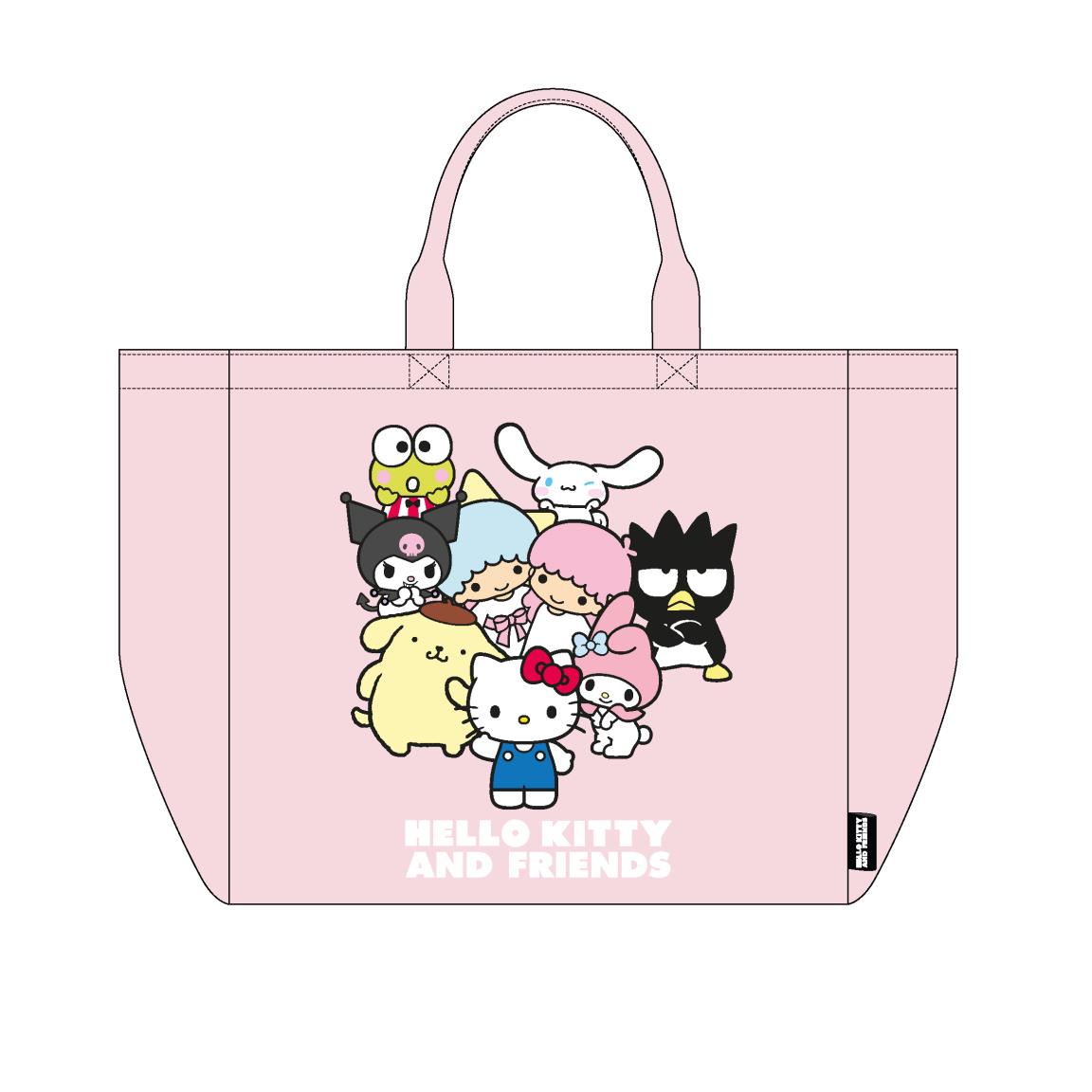 HELLO KITTY & Friends - XL Shopping Bag - 48x43x17cm