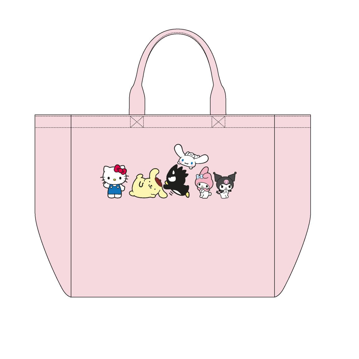 HELLO KITTY & Friends - XL Shopping Bag - 48x43x17cm