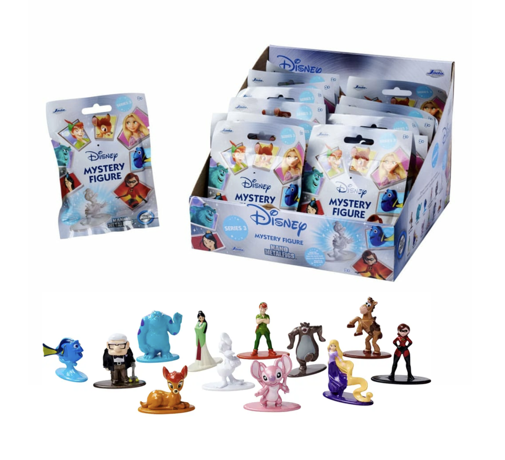 DISNEY PIXAR - Display Figurines Nano Mystery - 12 Assortiments - 24pc