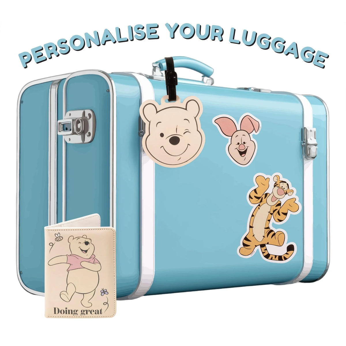 WINNIE THE POOH - Luggage Tag Set