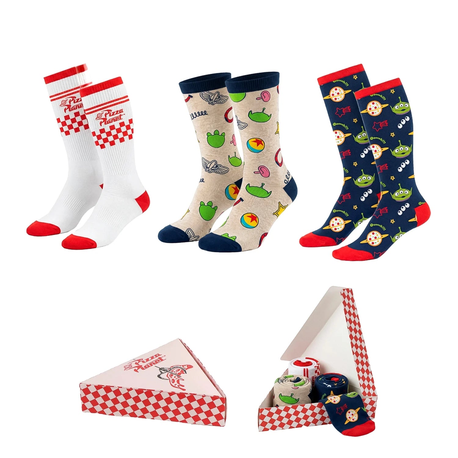 PIXAR - Toy Story - 3 Pairs socks Pack (UK Size 5-10,5)