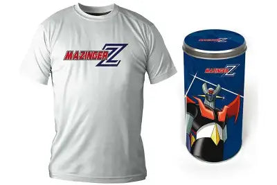 T/S MAZINGER Z LOGO WHITE BOY DLX - S