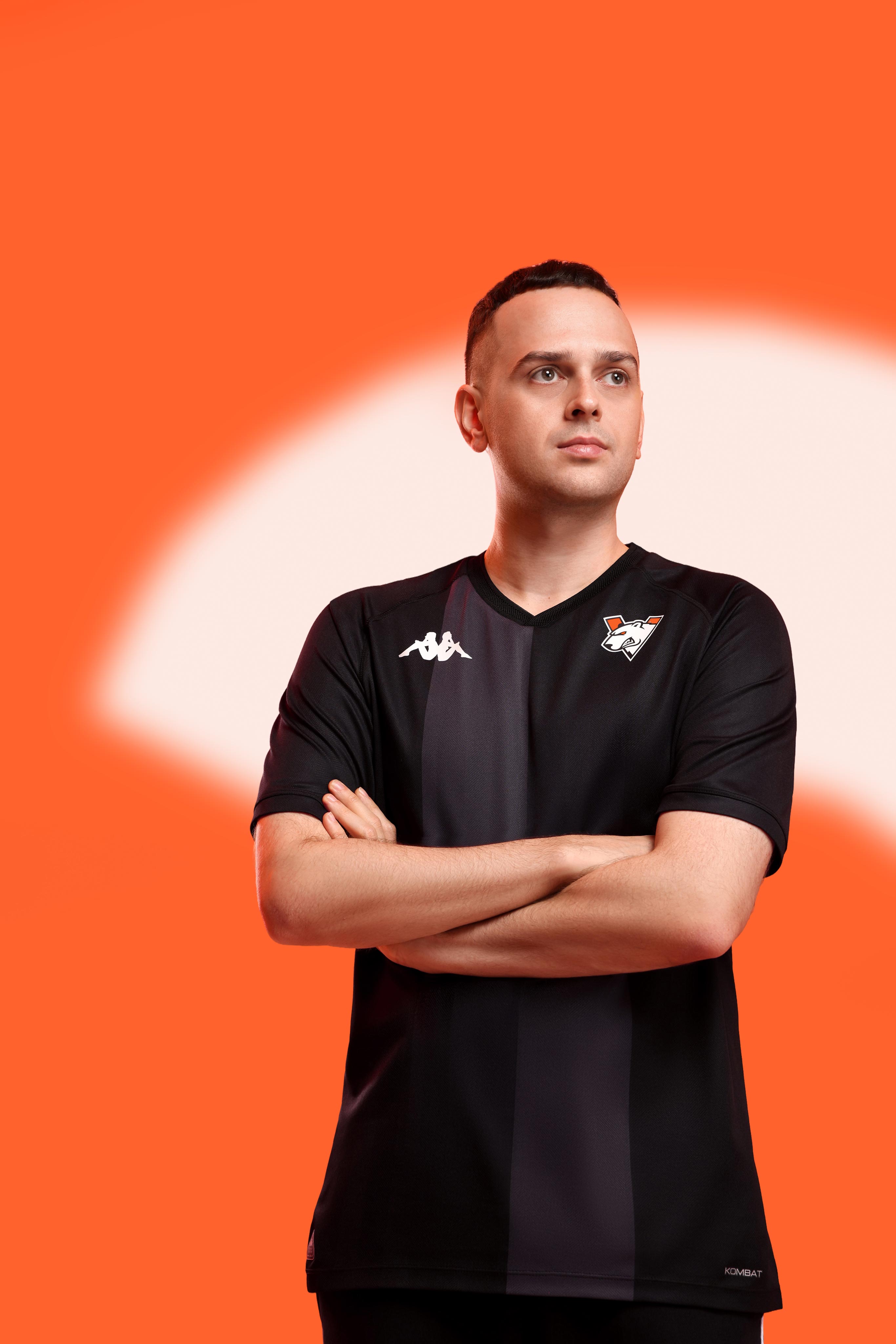 Virtus.pro Kappa jersey 2024/2025 black, size S