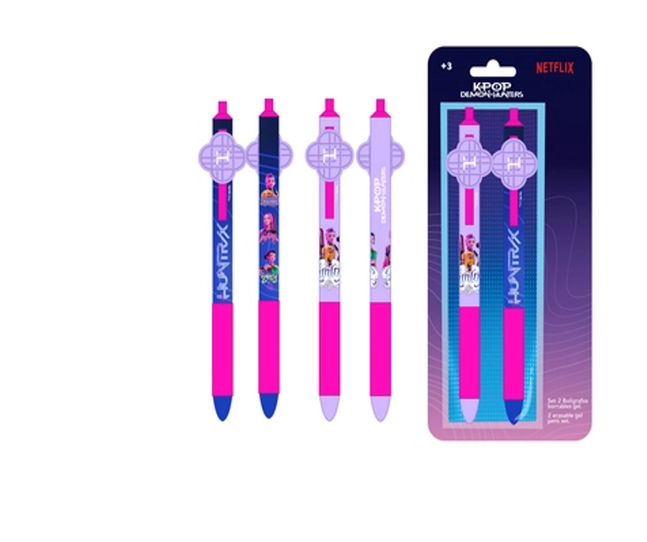 K-POP DEMON HUNTERS - 2 Ball Pens Set