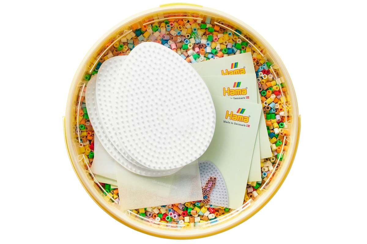 Hama midi perler 30.000stk. +3 plader, påske