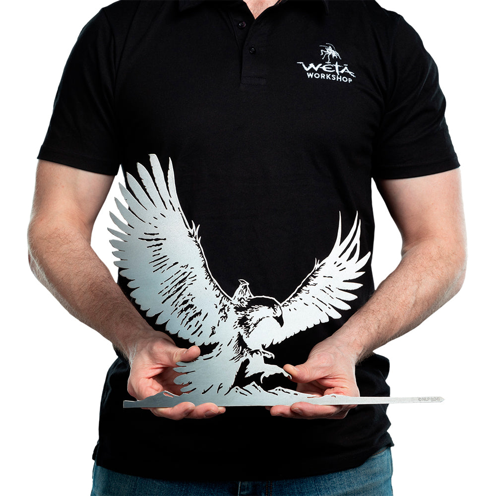 Weta Workshop The Lord Of The Rings Trilogy - Gandalf On Gwaihir Metalbird Silhouette