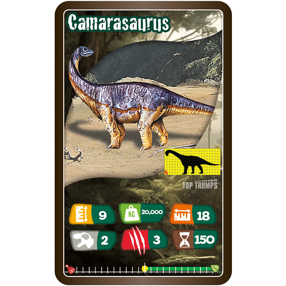 Winning Moves Top Trumps - Dinosaurs Cards Standard Tuck Box Multillingual