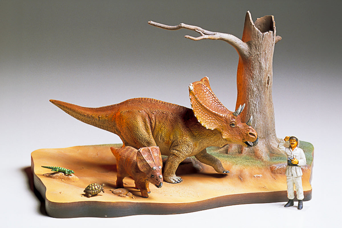 1/35 Chasmosaurus Diorama