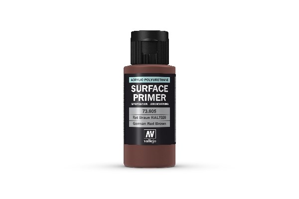 Primer acrylic-polyurethane 60ml. rød/brun