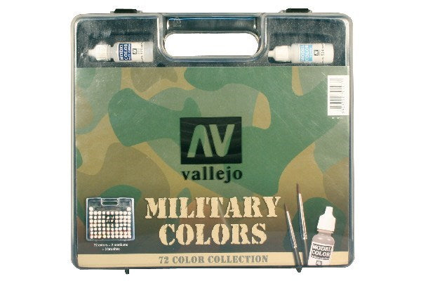 Box set Military colors 72x17ml + 2 brushes