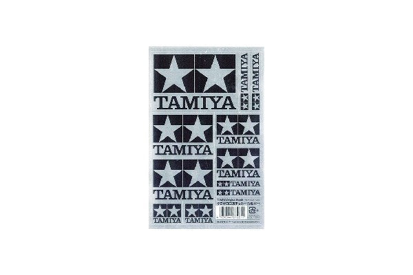 Tamiya Logo Stickers Silver