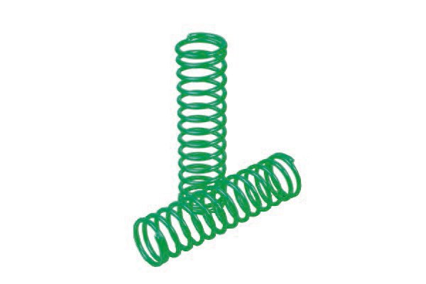 Rear Shock Spring (green/hard) - S18 Buggy