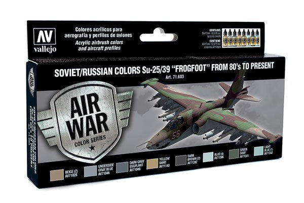 Soviet/Russian colors Su-25/39 'Frogfoot' 8x17ml