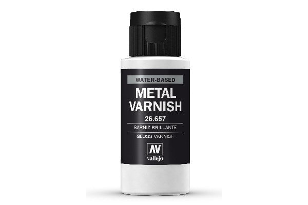 Auxiliary Gloss Metal Varnish, 60ml.