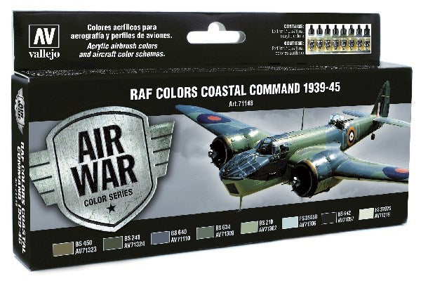 Model Air set Coastal Command 1939-45 8x17ml