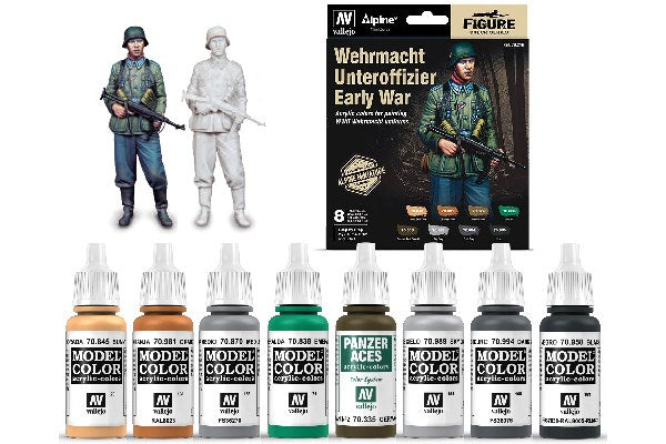 Wehrmacht Unteroffizier Early War 8 colors