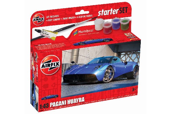 Small Starter Set 1:43 Pagani Huayra, new