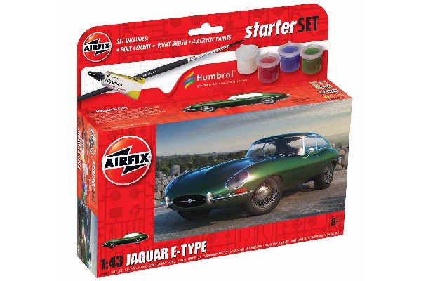 Small Starter Set 1:43 Jaguar E-Type