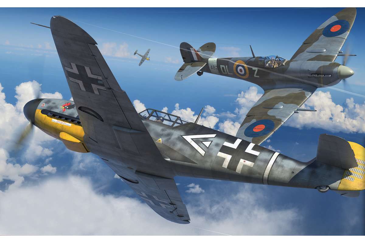 Supermarine Spitfire Mk.Vc vs Bf109F-4 Dogfight Db