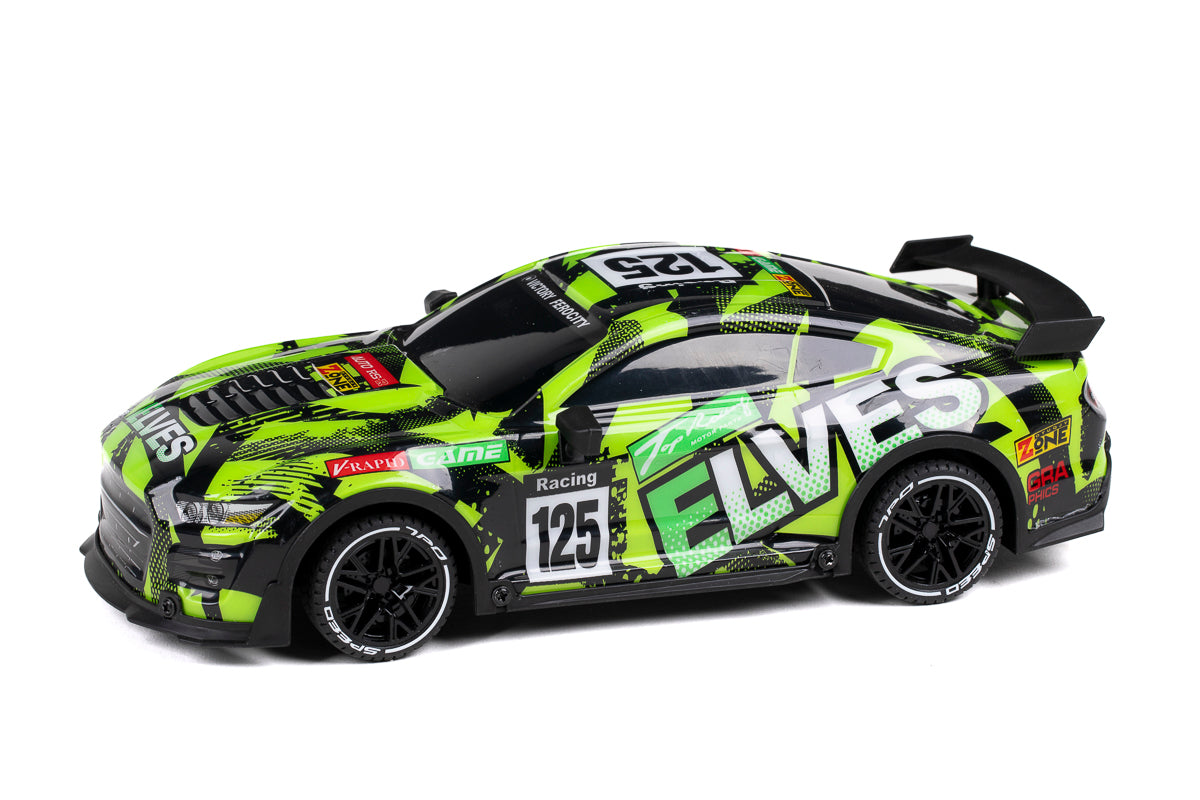 Elves R/C 1:18 2,4GHz w/light & Try Me, green