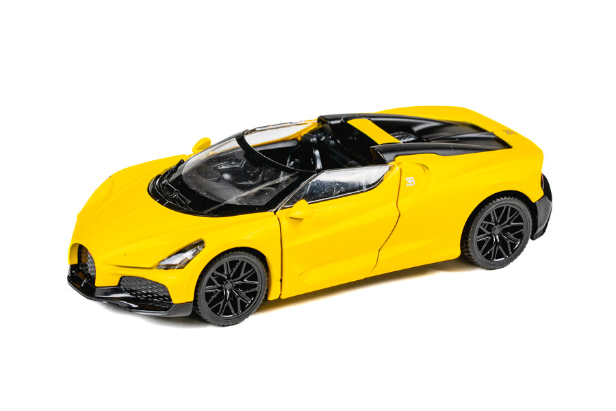 Bugatti Mistral 1:43 die-cast, yellow