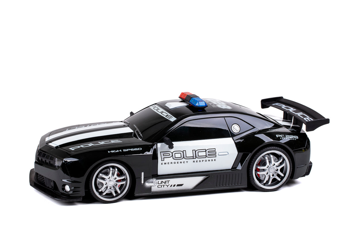 Police Chase R/C 1:12, 2,4GHz 7,4V Li-Ion, black