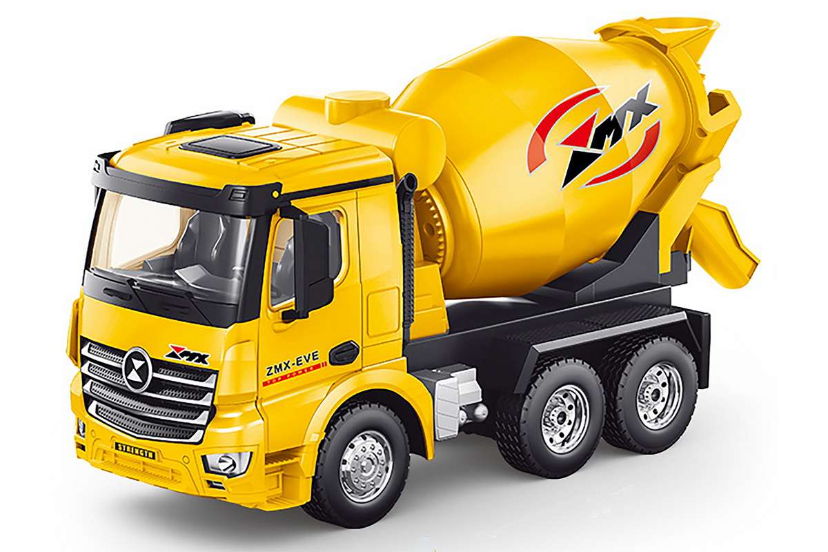 Cement Mixer R/C 1:18 2,4GHz, 3,7V, 9 channels