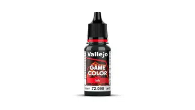 GAME COLOR 72090 BLACK GREEN INK