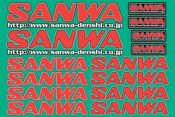 DECAL SANWA-RED *JPN-2009