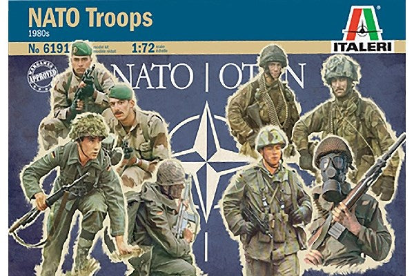 1:72 NATO Troops - contains 48 figures