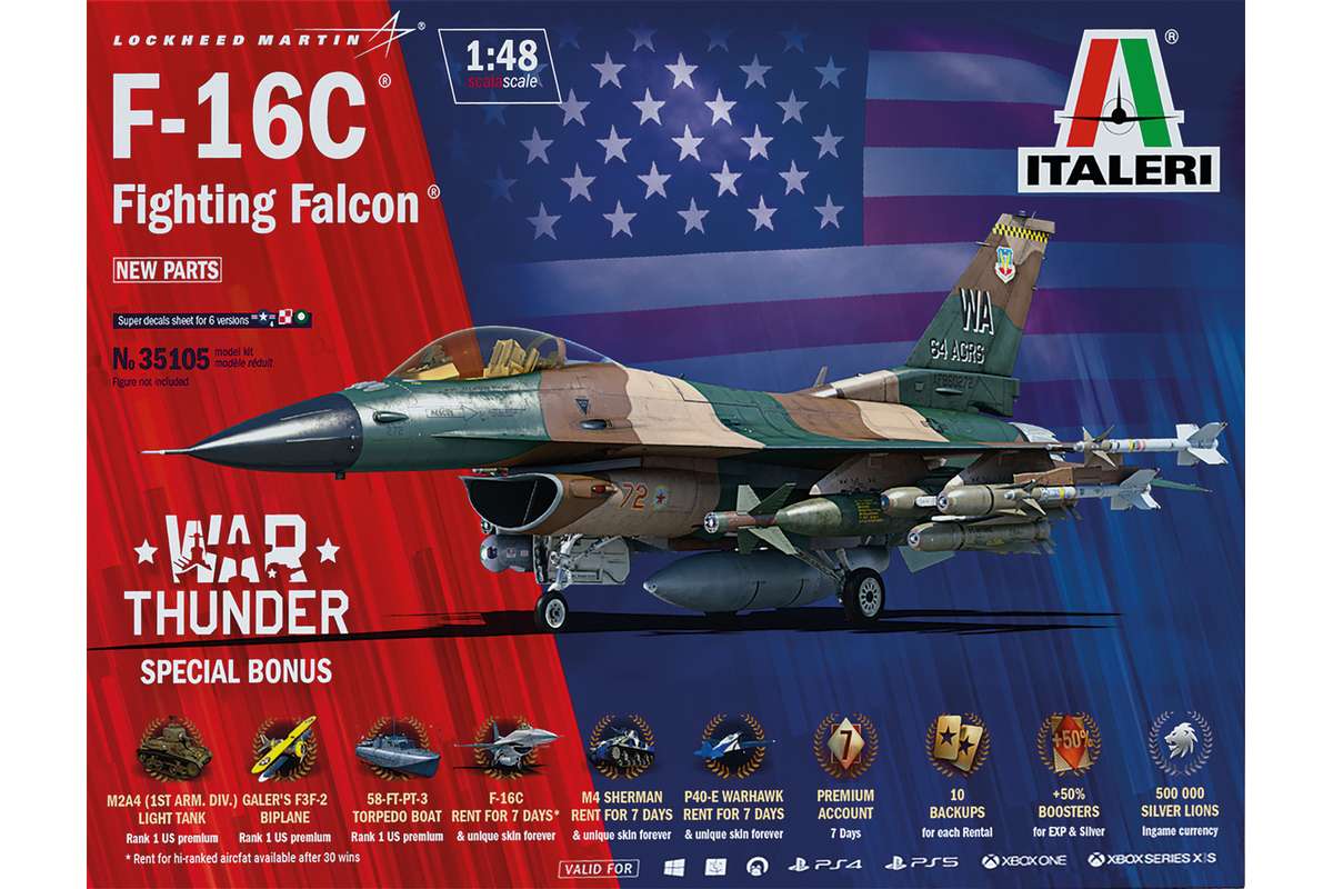 1:48 F-16C Fighting Falcon