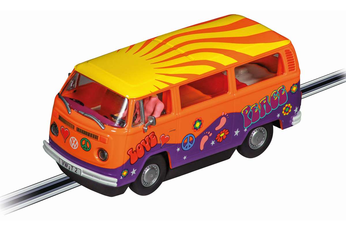 VW Bus T2b 'Peace and Love' 1:32, analog