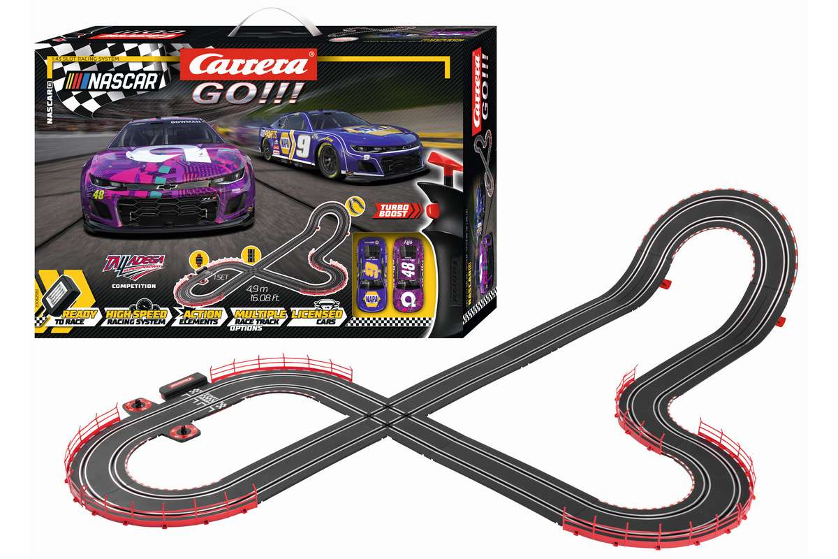 GO!!! Nascar 4.9 set 1:43, analog