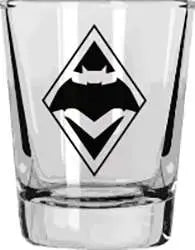 BATMAN VS SUPERMAN MINI GLASSES SET (4)