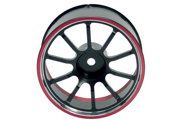 Wheel-Steer Alu. M12 Red