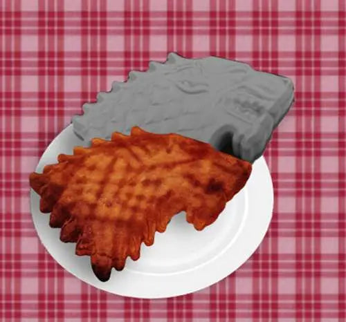 GAME OF THRONES STARK SILICONE BAK MOULD