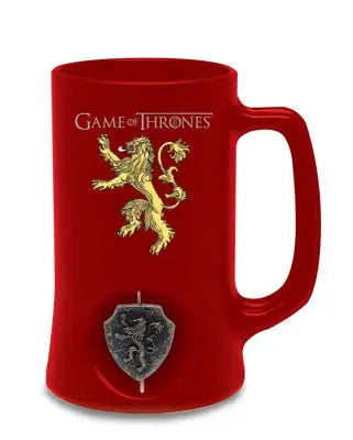 GAME OF T LANNISTER SPIN LOGO RED STEIN