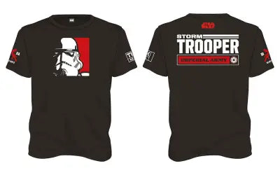 T/S SW STORMTROOPER IMPERIAL ARMY BLACK - M
