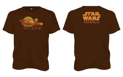 T/S SW TATOOINE BROWN MEN - M